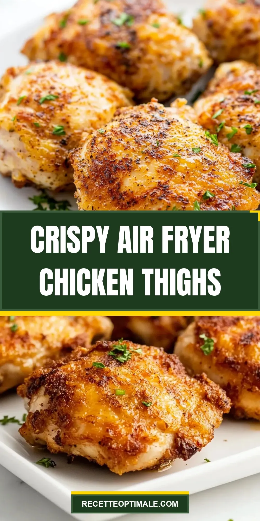Crispy Air Fryer Chicken Thighs (Perfect & Delicious)