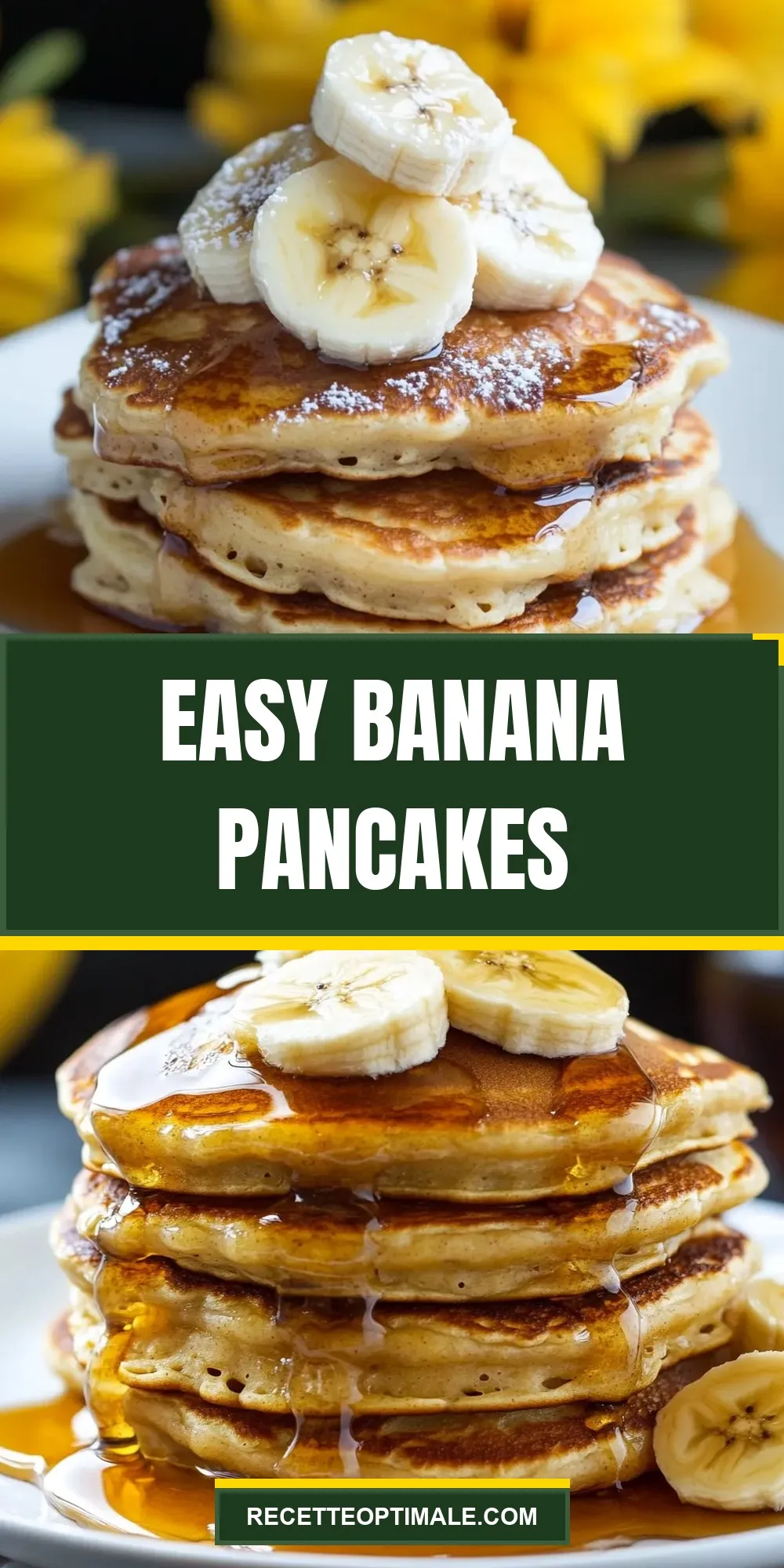 Easy Banana Pancakes Recipe