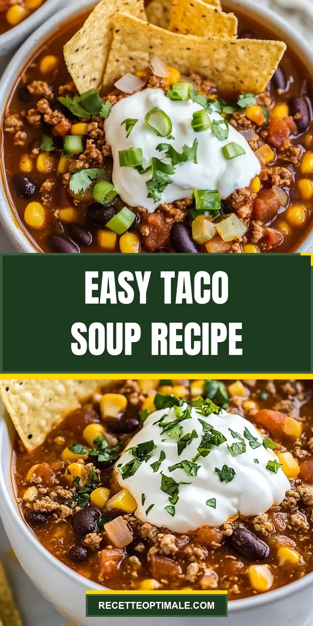 How To Make Simple Easy Taco Soup