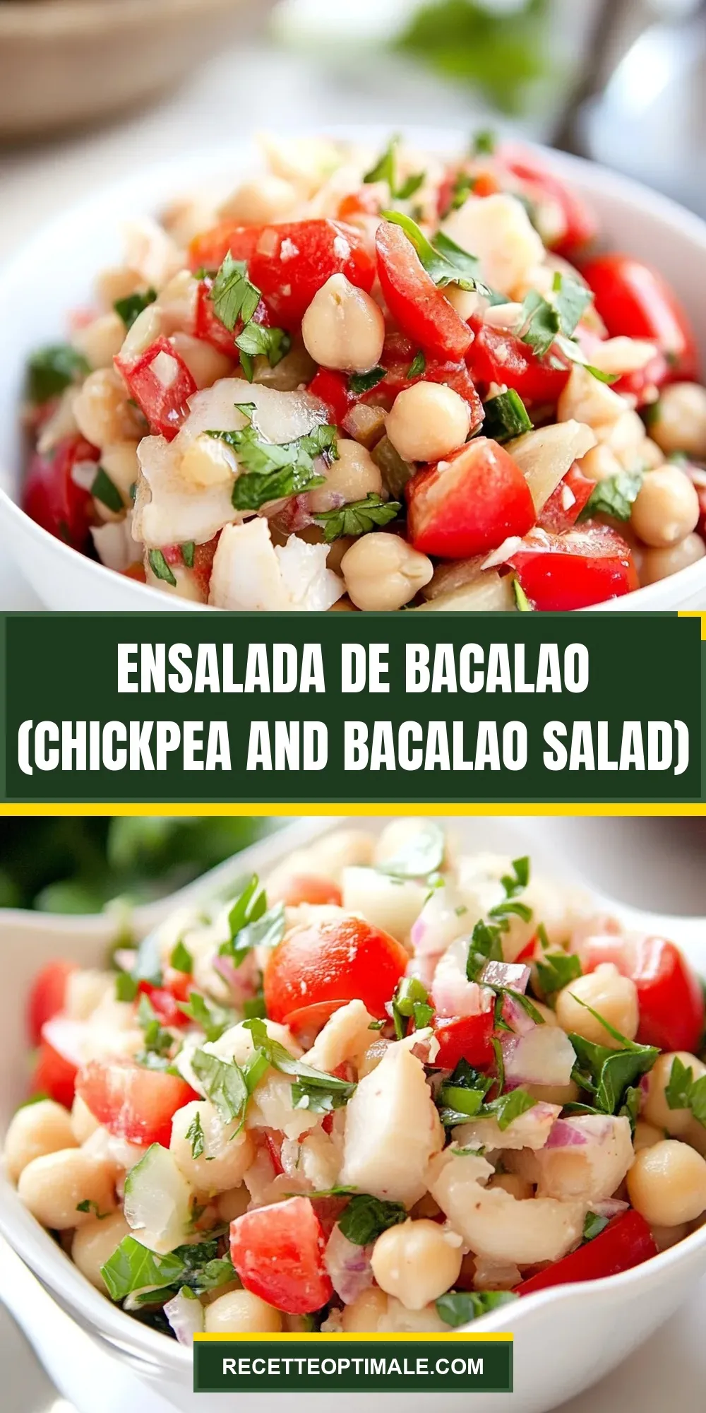 The Best Ensalada De Bacalao (Chickpea And Bacalao Salad) Ever