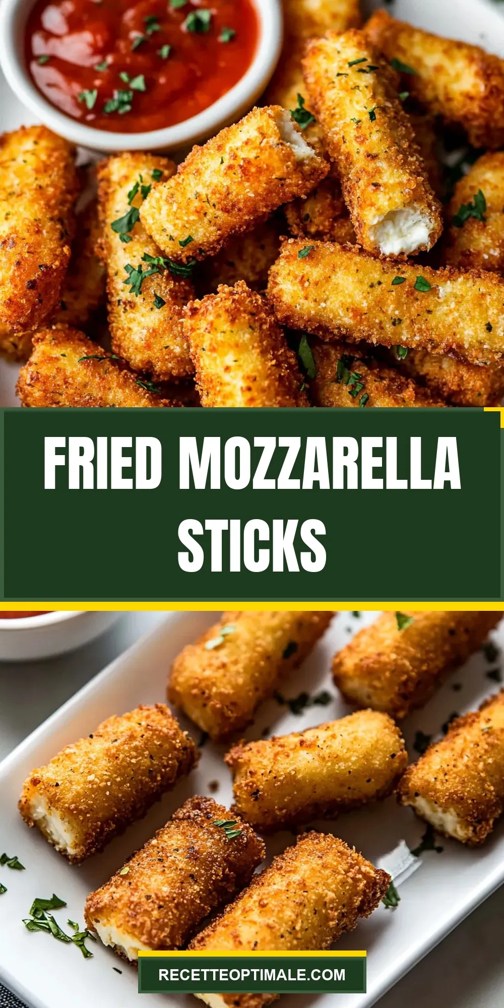 Fried Mozzarella Sticks (Amazing & Delicious)