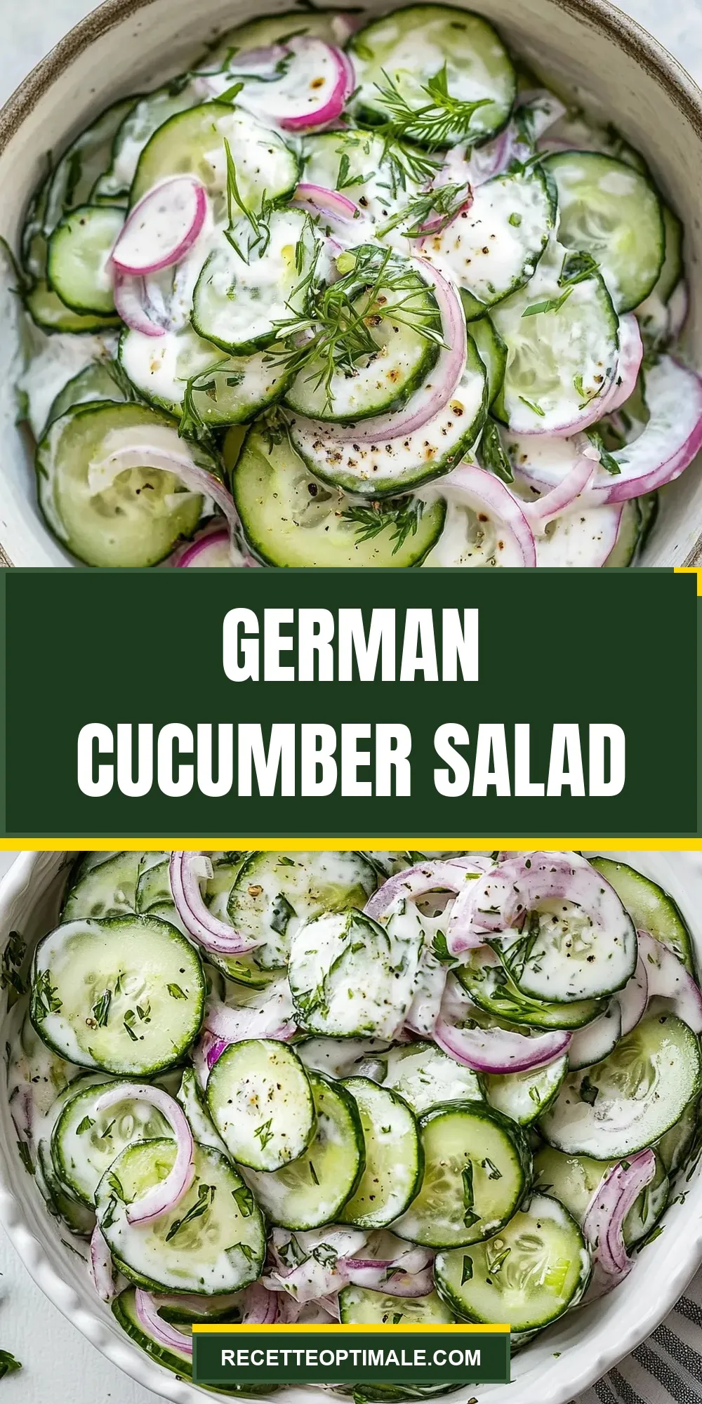 Healthy German Cucumber Salad
