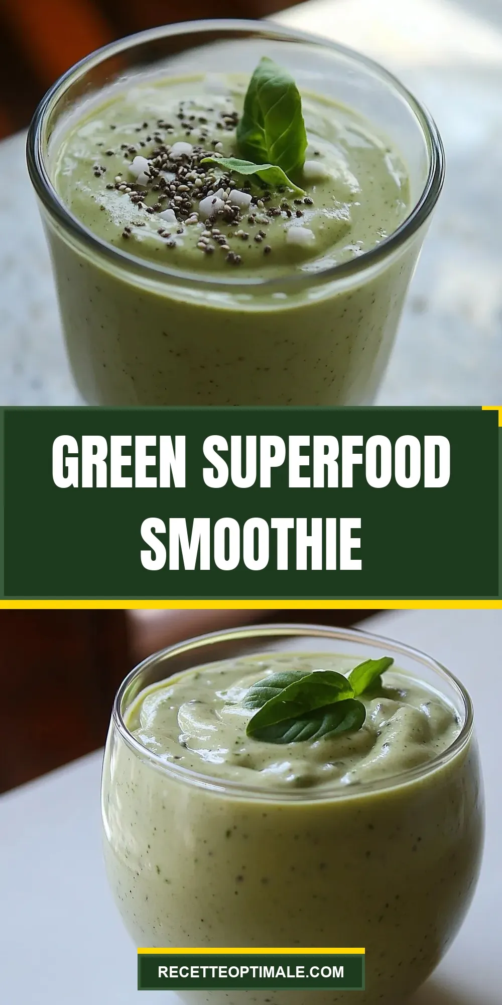 The Best Green Superfood Smoothie Ever