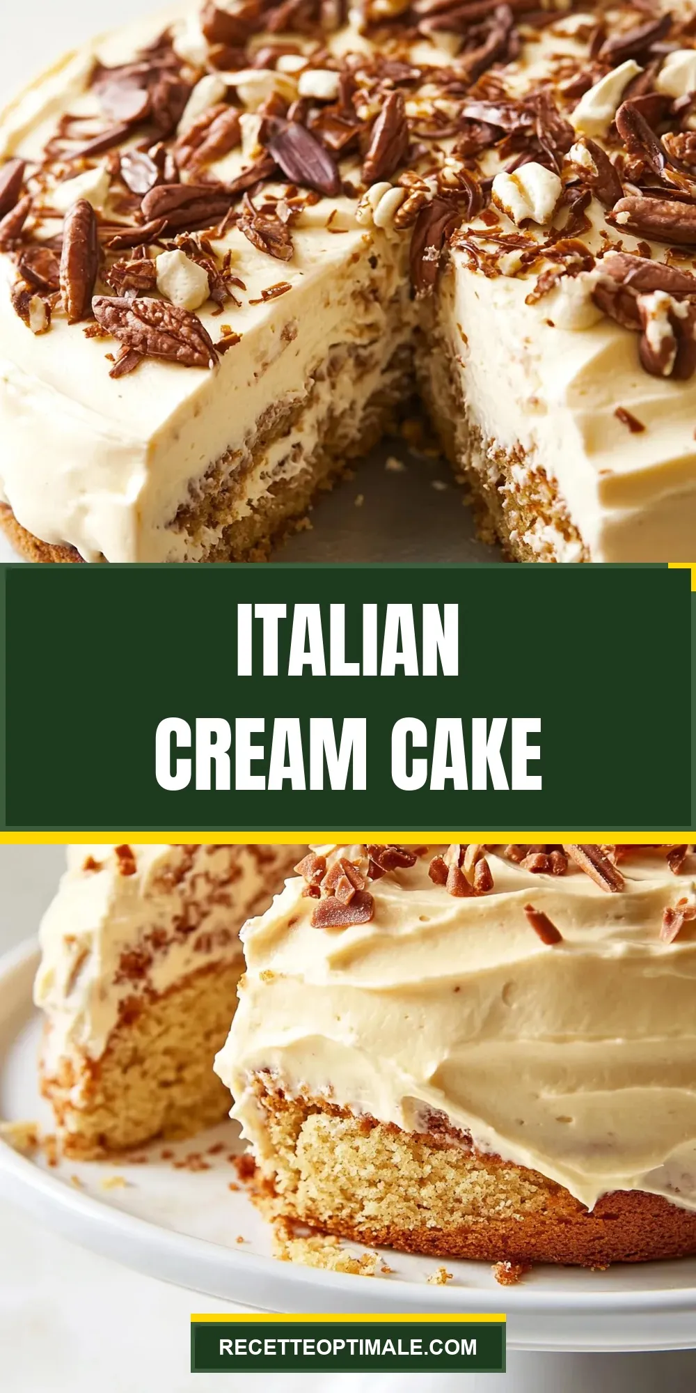 The Best Italian Cream Cake Ever