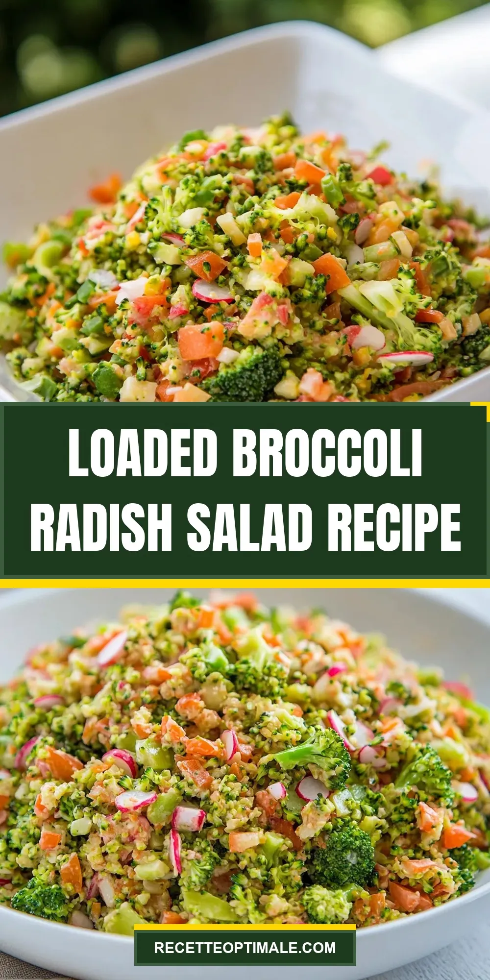 How To Make Irresistible Loaded Broccoli Radish Salad