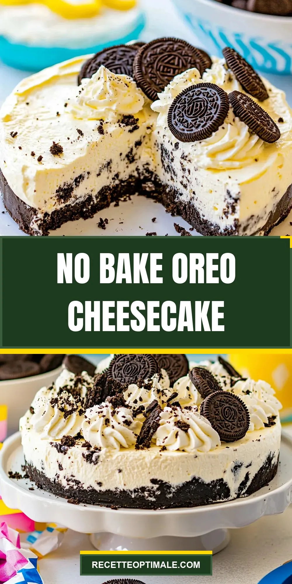 The Best No Bake Oreo Cheesecake Ever