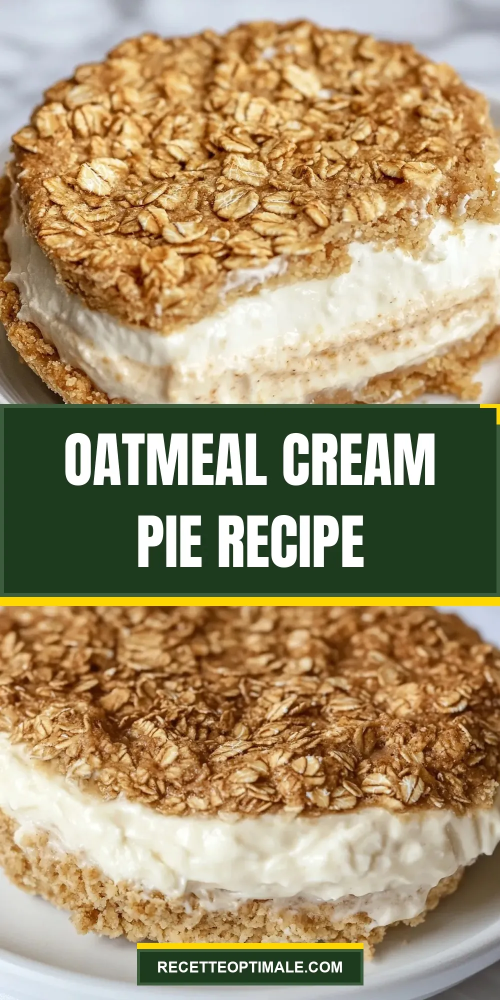 Simple Oatmeal Cream Pie