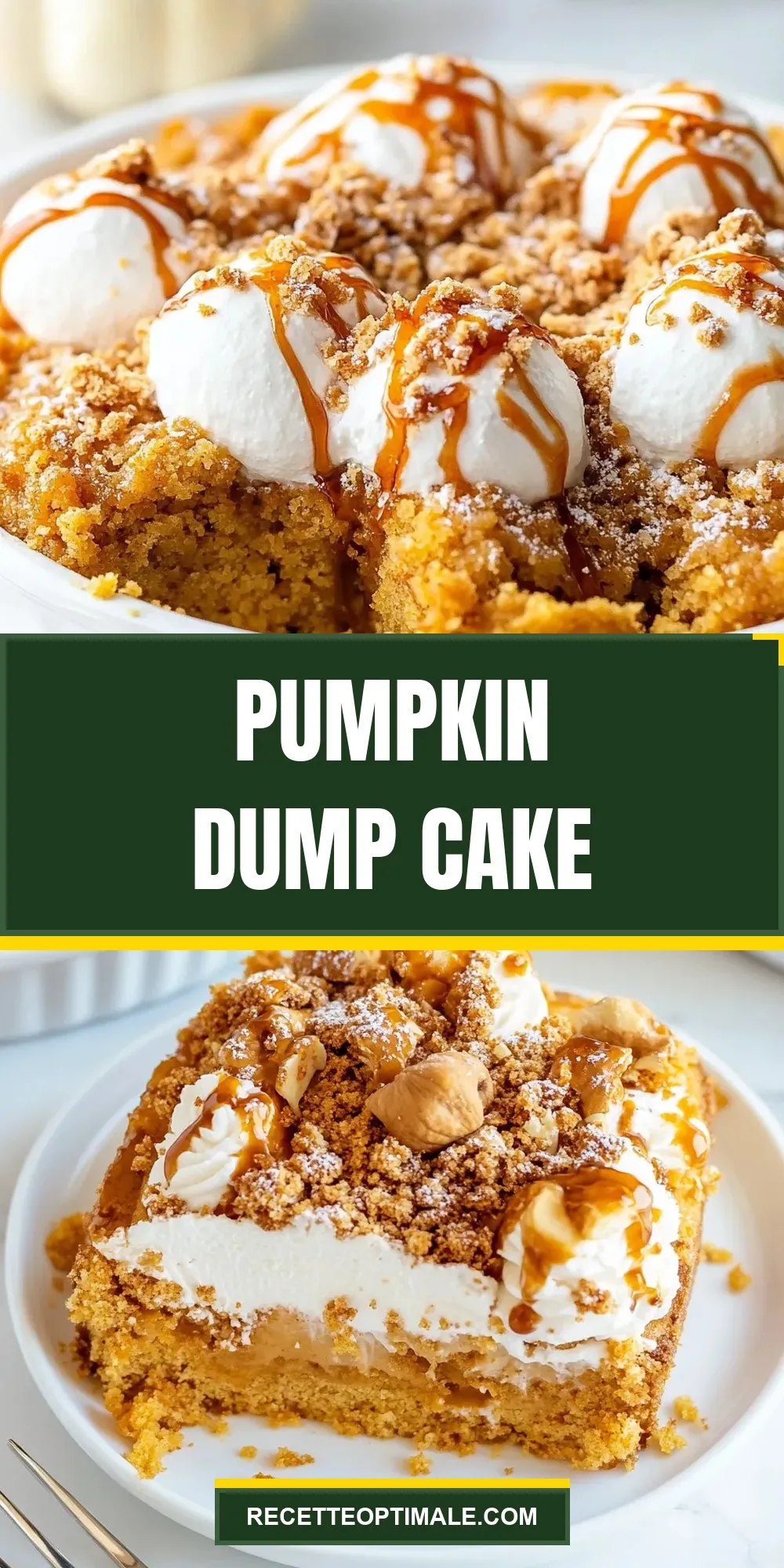 Easy Pumpkin Dump Cake Recipe