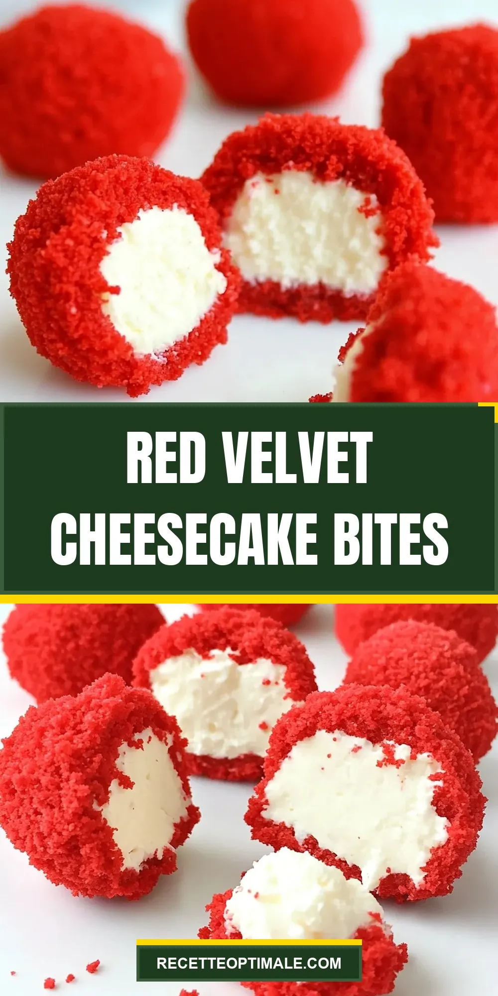 Easy Red Velvet Cheesecake Bites Recipe